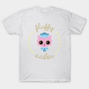 Fluffy sailor T-Shirt